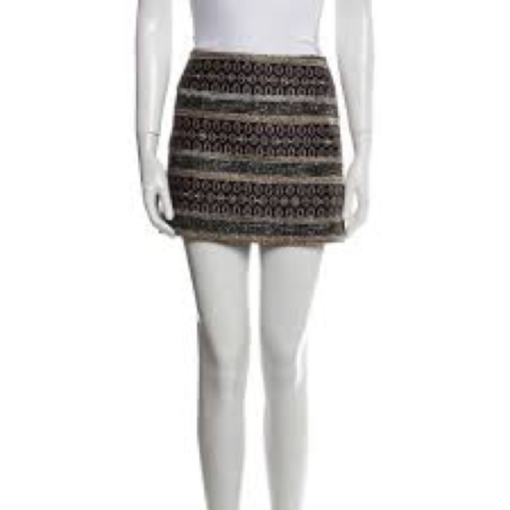 Alice+olivia short mini skirt sz 4